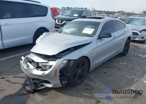 2017 BMW 430I Gran Coupe xDrive from USA, damaged, VIN WBA4F9C35HG813022